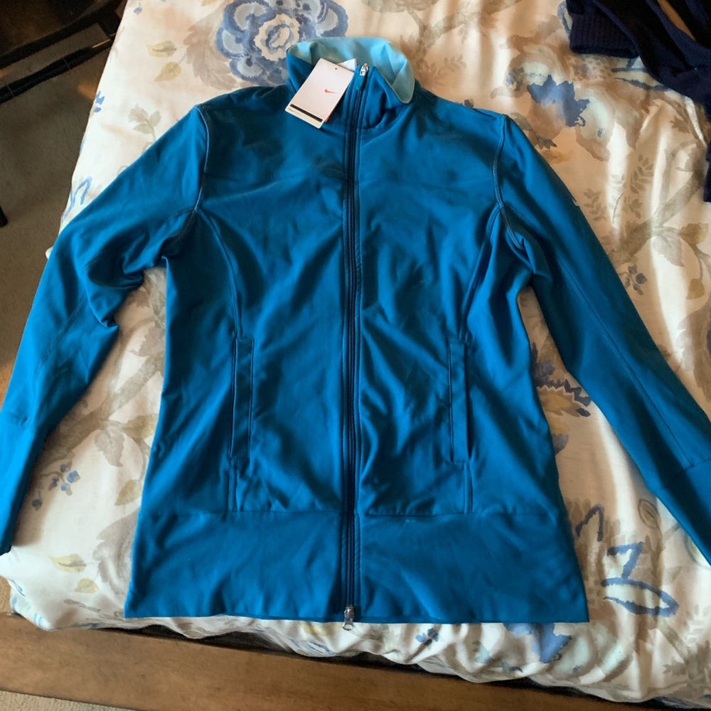 Nike Dri Fit 286352-624 Full Zip Athletic Track Jacket